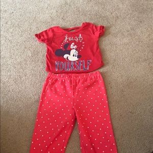 Minnie pajamas ! Brand new without tags